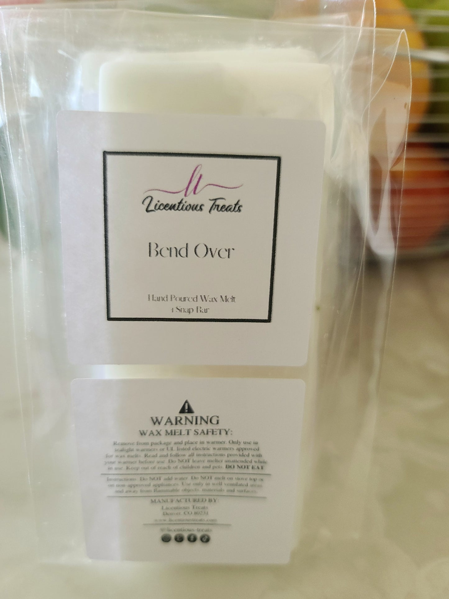 Luxury Wax Melts Vanilla Fragrance Air Freshener Woodsy Wax Melts Wax Warmer Melts Home Fragrance Scented Wax Melts Bend Over