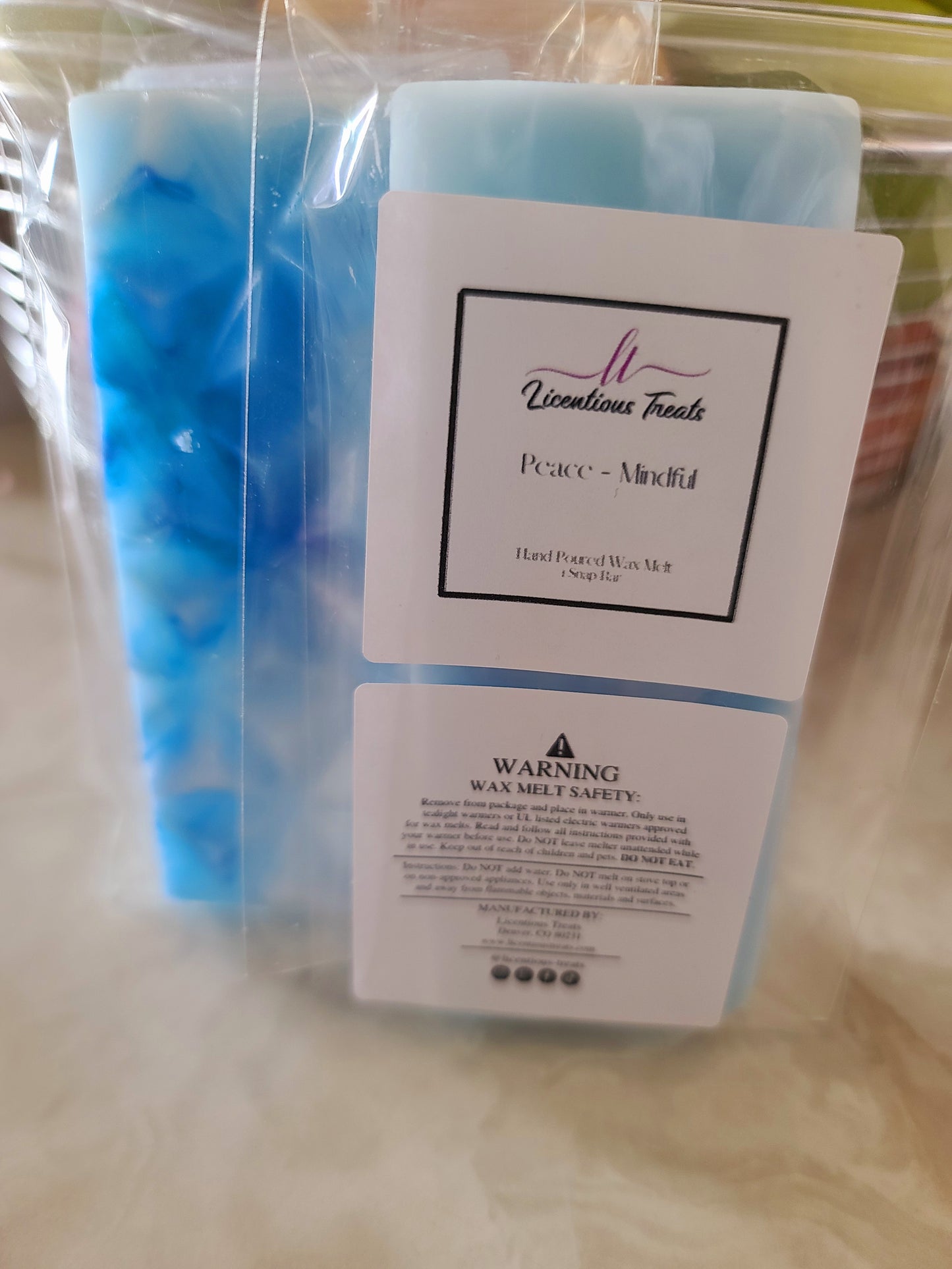 Luxury Wax Melts Ocean Fragrance Air Freshener Floral Wax Melts Wax Warmer Melts Home Fragrance Scented Wax Melts Peace