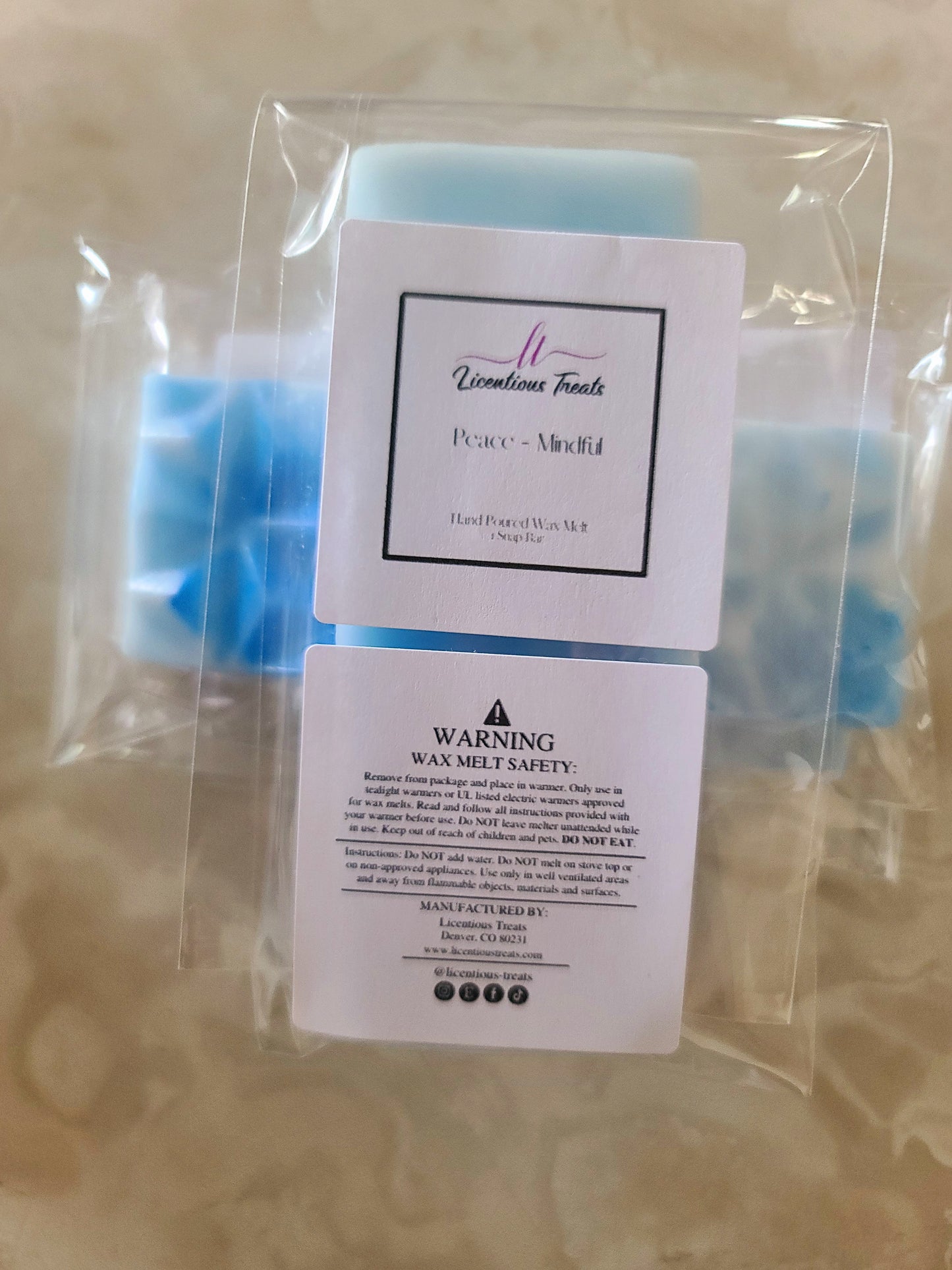 Luxury Wax Melts Ocean Fragrance Air Freshener Floral Wax Melts Wax Warmer Melts Home Fragrance Scented Wax Melts Peace