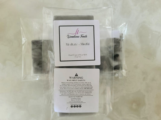 Luxury Wax Melts Calming Fragrance Air Freshener Wax Warmer Melts Home Fragrance Scented Wax Melts Meditate