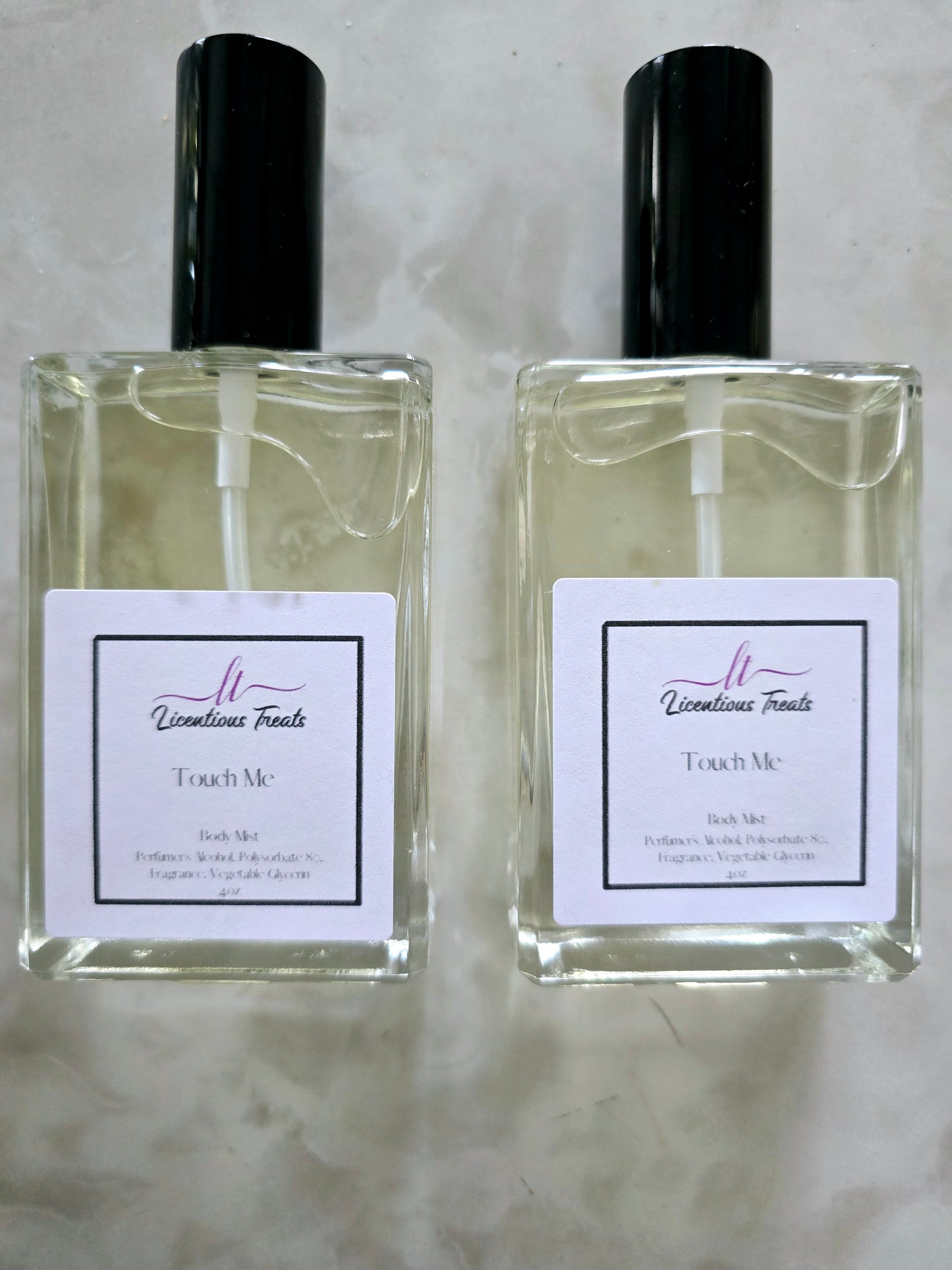 Luxury Body Mist Fine Fragrance Versatile Body Mist Masculine Fragrance Scented Body Spray Touch Me