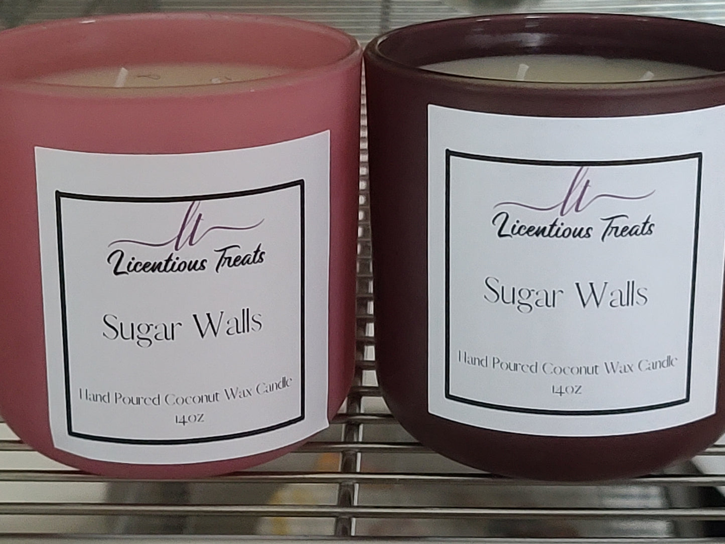 Luxury Scented Candle Fruit Scented Candle Coconut Wax with Bergamot and Rose Aroma Fruit Scented Candle Home Fragrance Sugar Walls 14oz