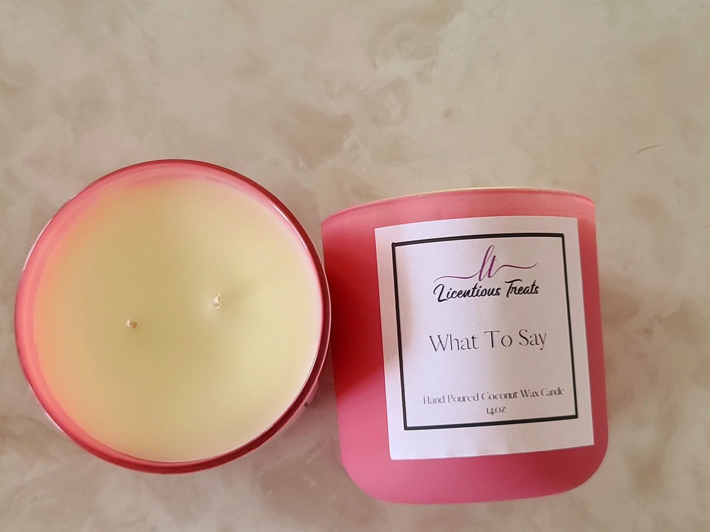 Candles - What To Say 14oz - Licentious TreatsCandles - What To Say 14oz