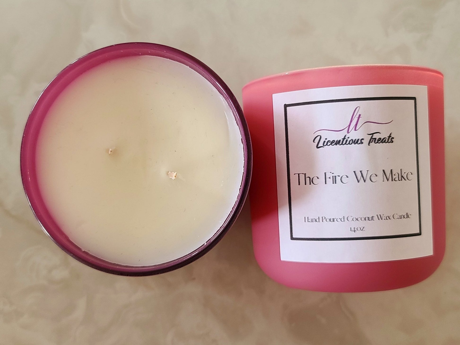 Candles - The Fire We Make 14oz - Licentious TreatsCandles - The Fire We Make 14oz