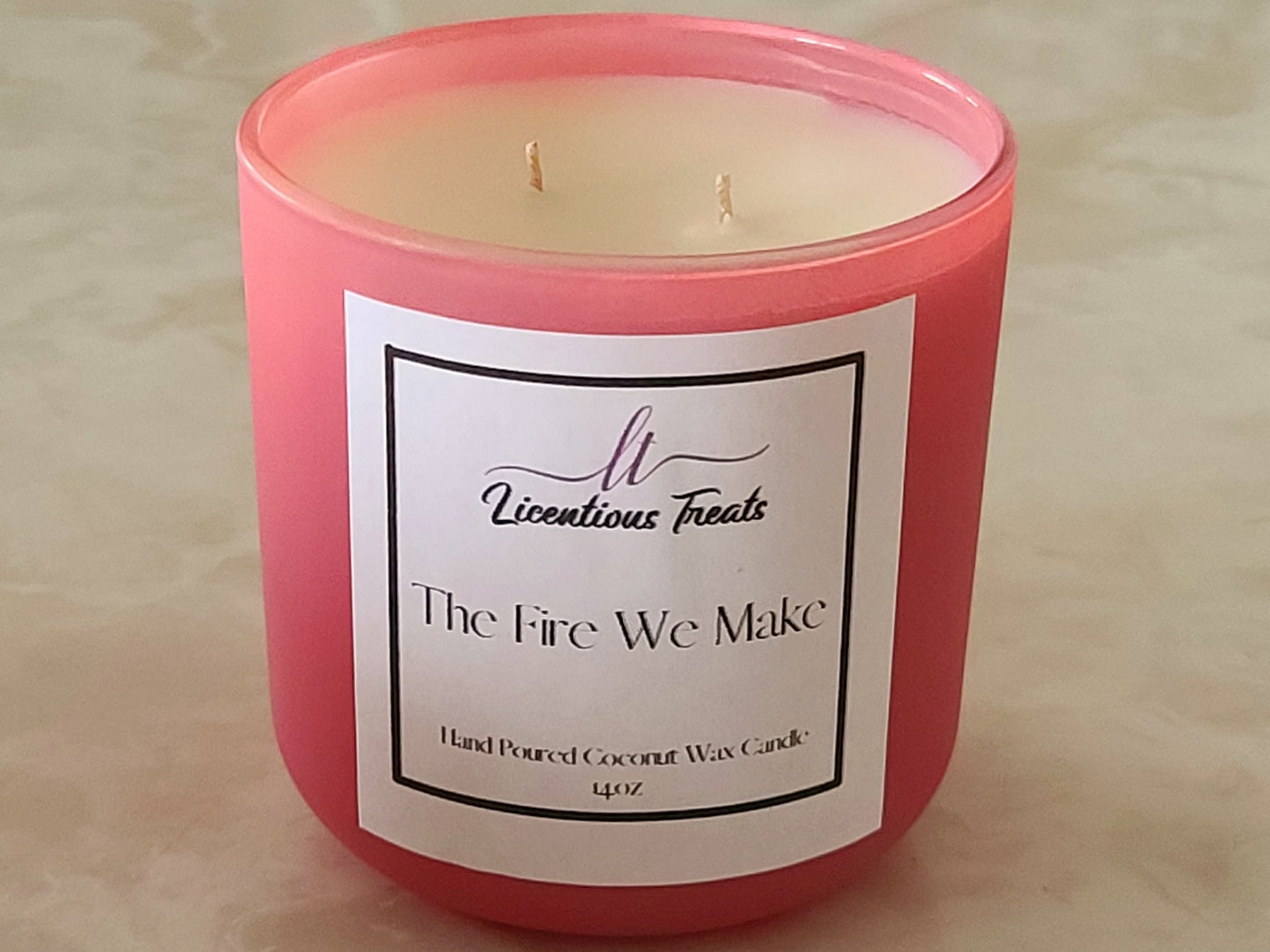 Candles - The Fire We Make 14oz - Licentious TreatsCandles - The Fire We Make 14oz