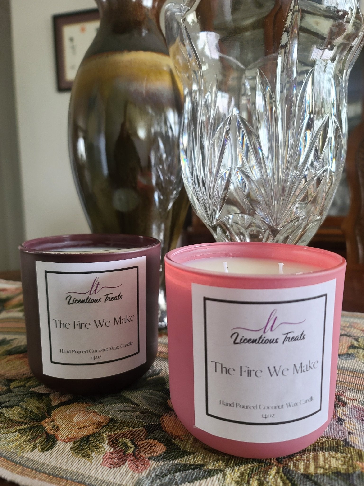 Candles - The Fire We Make 14oz - Licentious TreatsCandles - The Fire We Make 14oz
