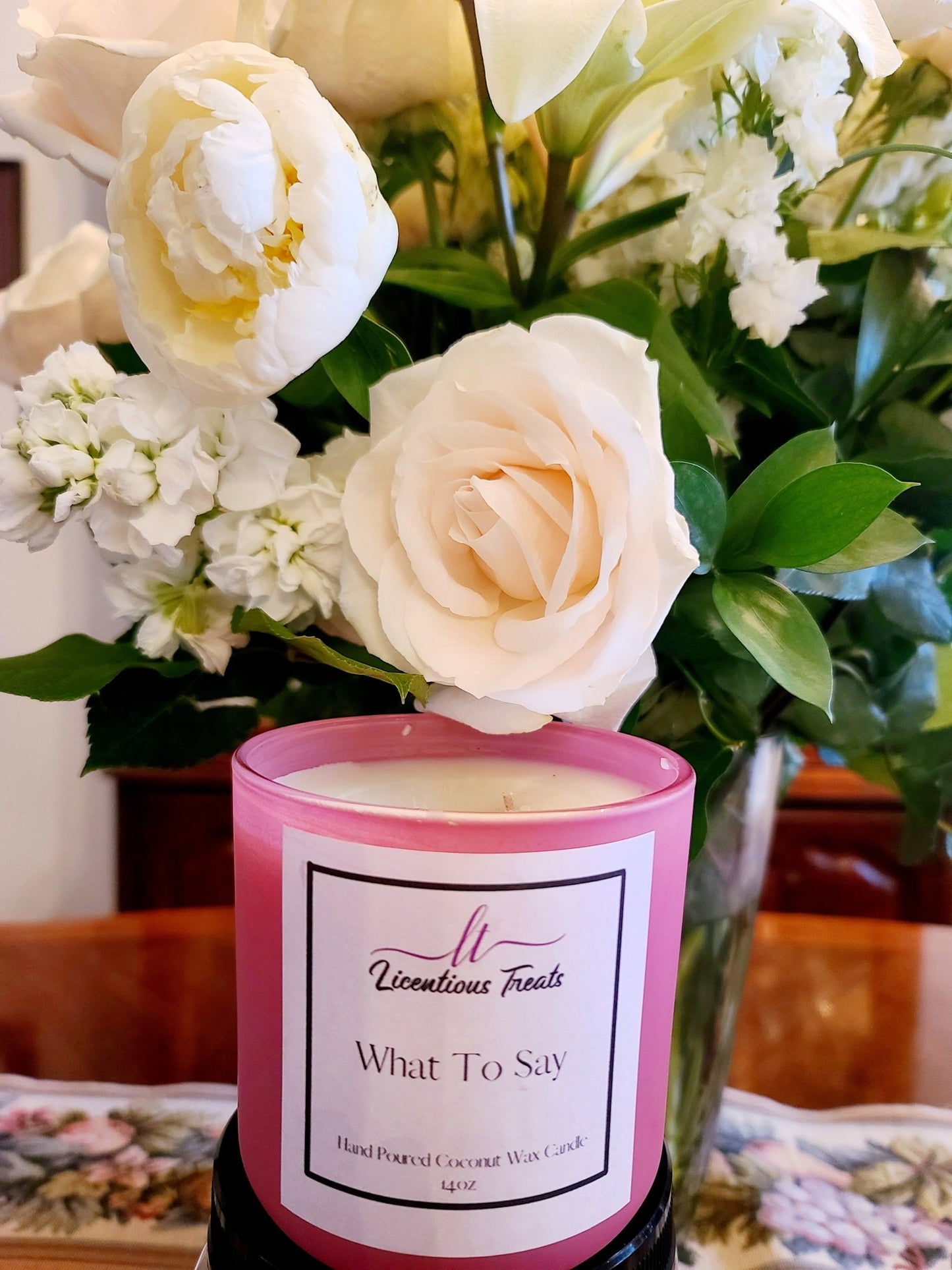 Candles - What To Say 14oz - Licentious TreatsCandles - What To Say 14oz