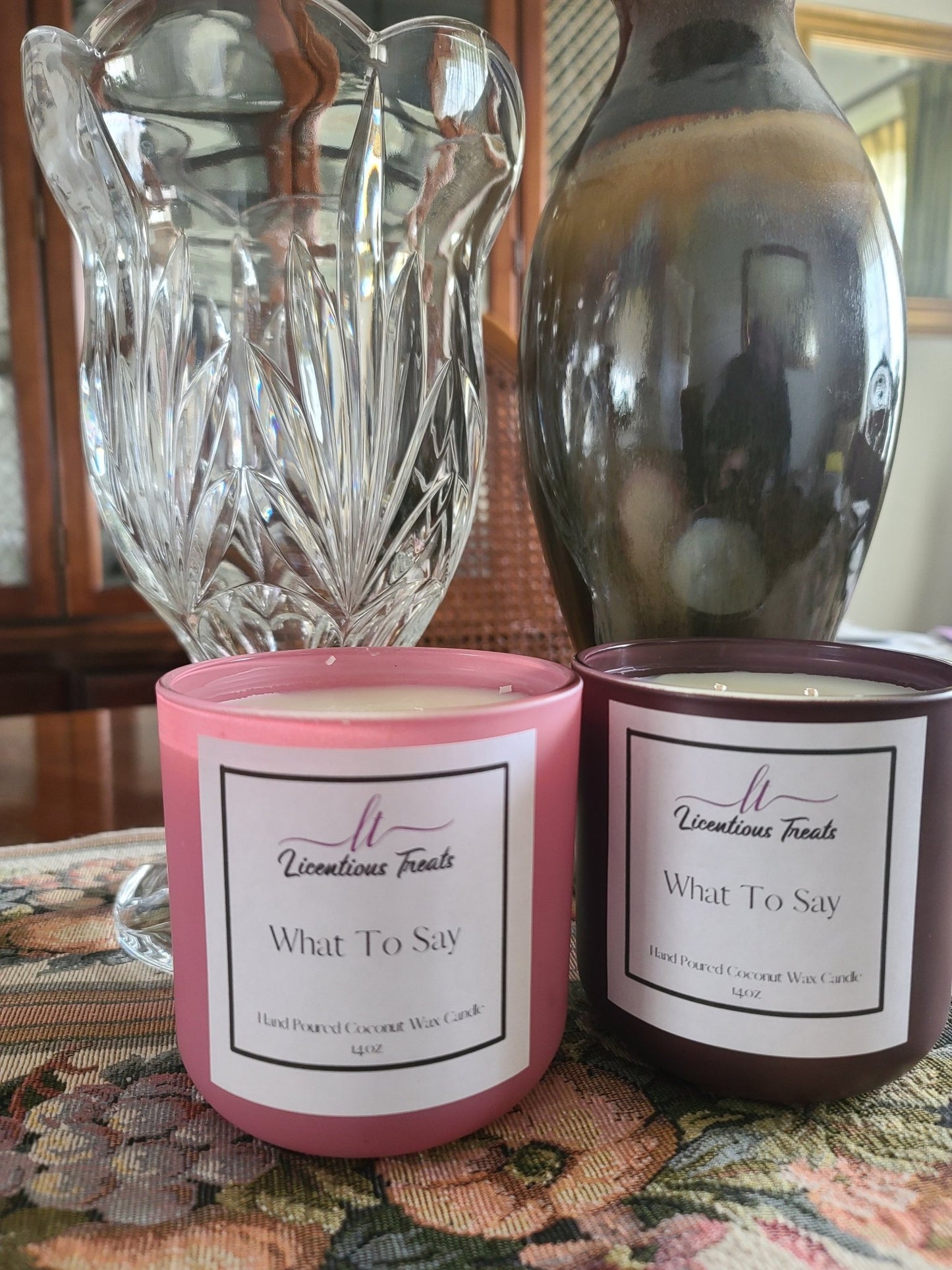 Candles - What To Say 14oz - Licentious TreatsCandles - What To Say 14oz