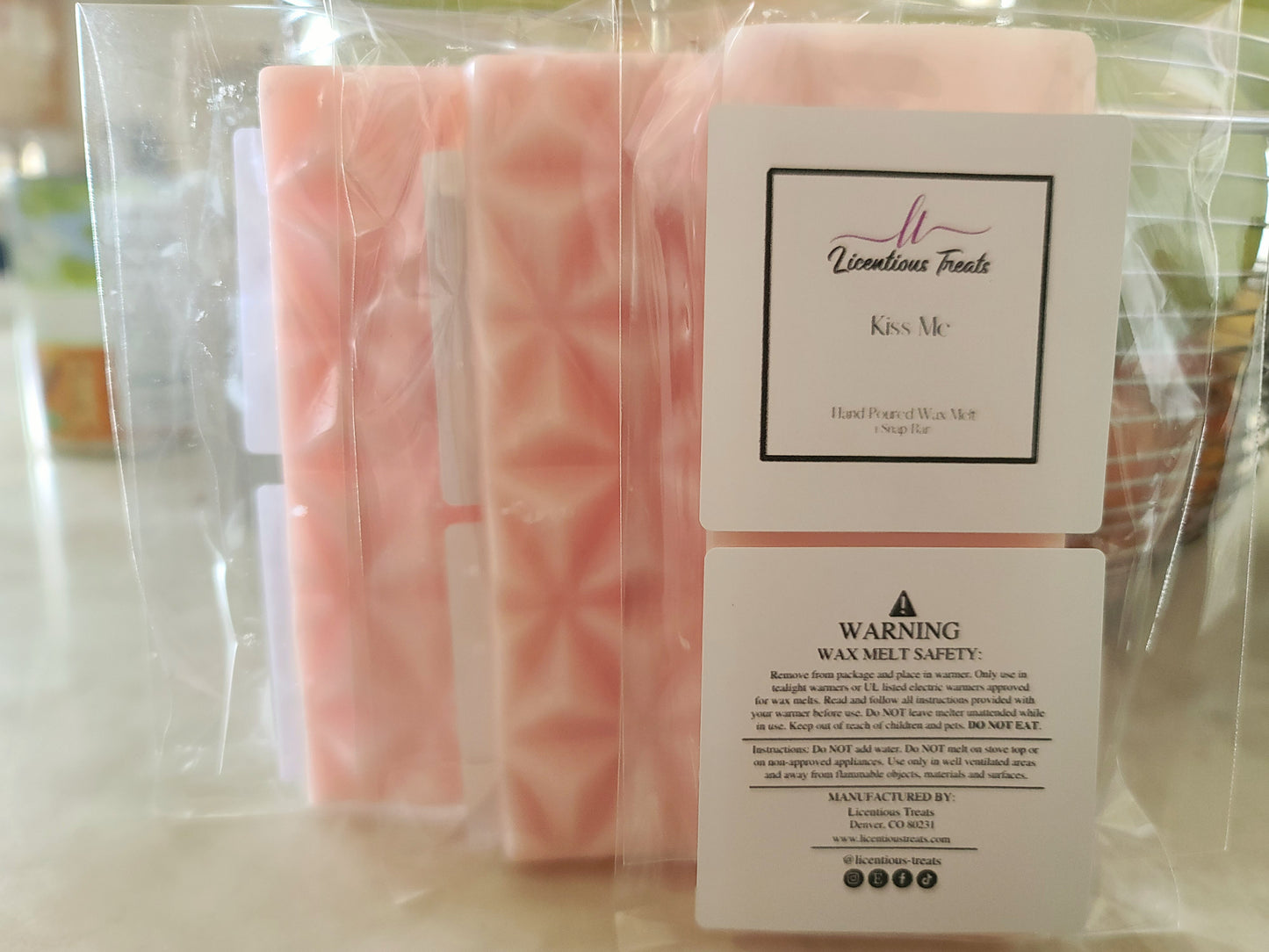 Luxury Wax Melts Citrus Fragrance Air Freshener Sweet Wax Melts Wax Warmer Melts Home Fragrance Scented Wax Melts Kiss Me