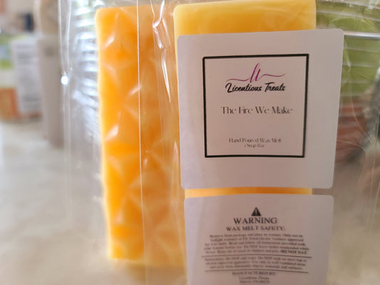 Luxury Wax Melts Citrus Fragrance Air Freshener Fruit Wax Melts Wax Warmer Melts Home Fragrance Scented Wax Melts The Fire We Make