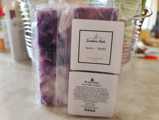 Luxury Wax Melts Lavender Fragrance Air Freshener Vanilla Wax Melts Wax Warmer Melts Home Fragrance Scented Wax Melts Slumber