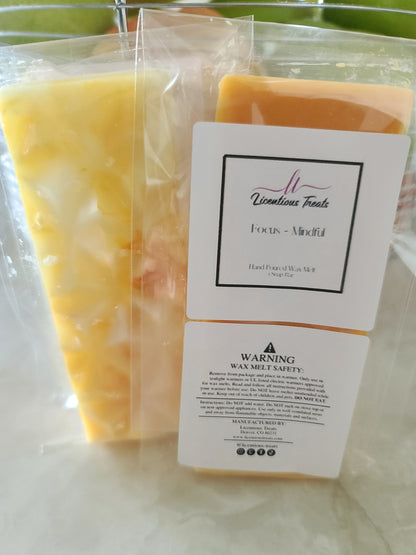 Luxury Wax Melts Fruit Fragrance Air Freshener Citrus Wax Melts Wax Warmer Melts Home Fragrance Scented Wax Melts Mindful Focus