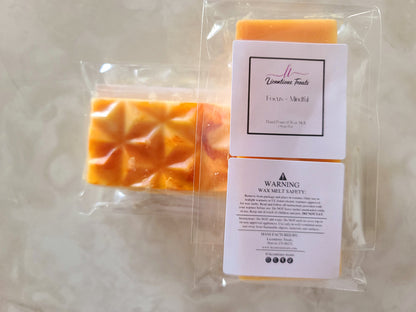 Luxury Wax Melts Fruit Fragrance Air Freshener Citrus Wax Melts Wax Warmer Melts Home Fragrance Scented Wax Melts Mindful Focus