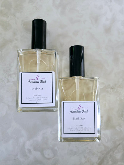 Luxury Body Mist Fine Fragrance Versatile Body Mist Masculine Fragrance Scented Body Spray Bend Over Body Mist