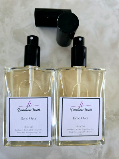 Luxury Body Mist Fine Fragrance Versatile Body Mist Masculine Fragrance Scented Body Spray Bend Over Body Mist