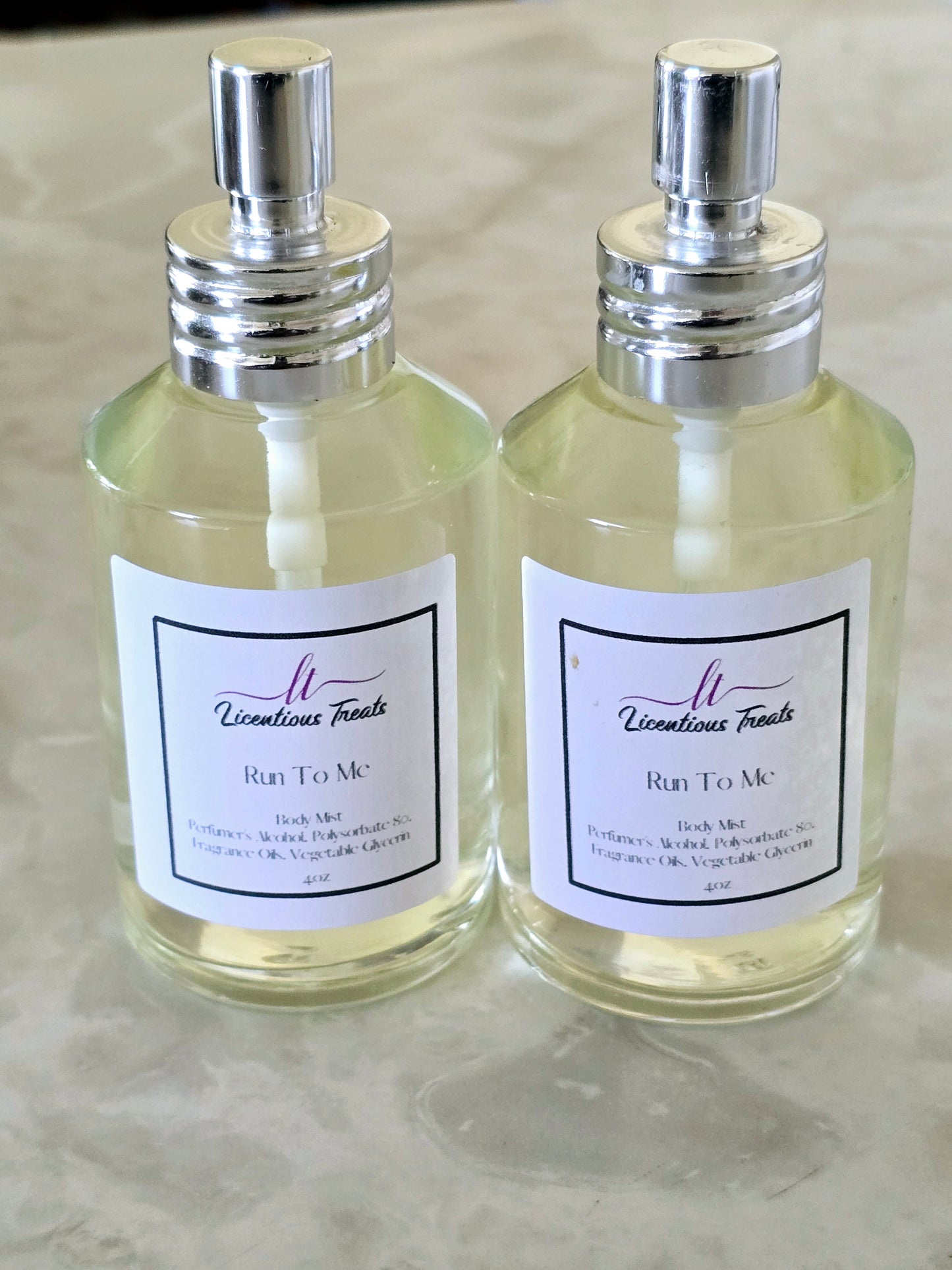 Luxury Body Mist Fine Fragrance Versatile Body Mist Feminine Fragrance Scented Body Spray Run To Me Body Mist