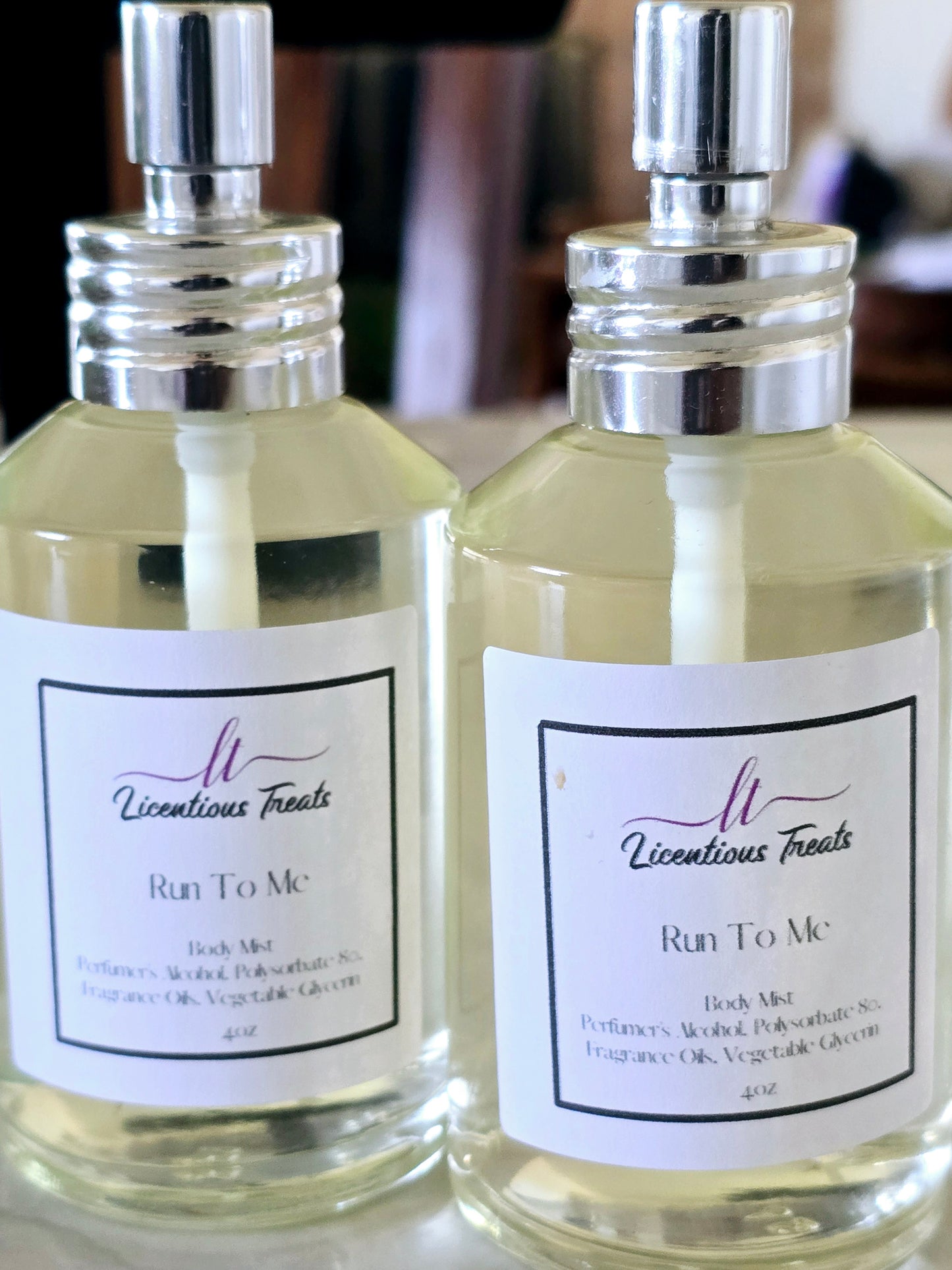 Luxury Body Mist Fine Fragrance Versatile Body Mist Feminine Fragrance Scented Body Spray Run To Me Body Mist