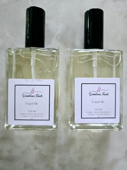 Luxury Body Mist Fine Fragrance Versatile Body Mist Masculine Fragrance Scented Body Spray Touch Me