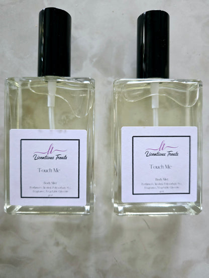 Luxury Body Mist Fine Fragrance Versatile Body Mist Masculine Fragrance Scented Body Spray Touch Me
