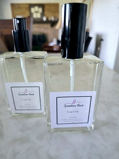 Luxury Body Mist Fine Fragrance Versatile Body Mist Masculine Fragrance Scented Body Spray Touch Me