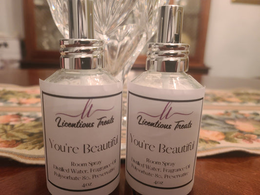 Room Spray - You're Beautiful - Licentious TreatsRoom Spray - You're Beautiful