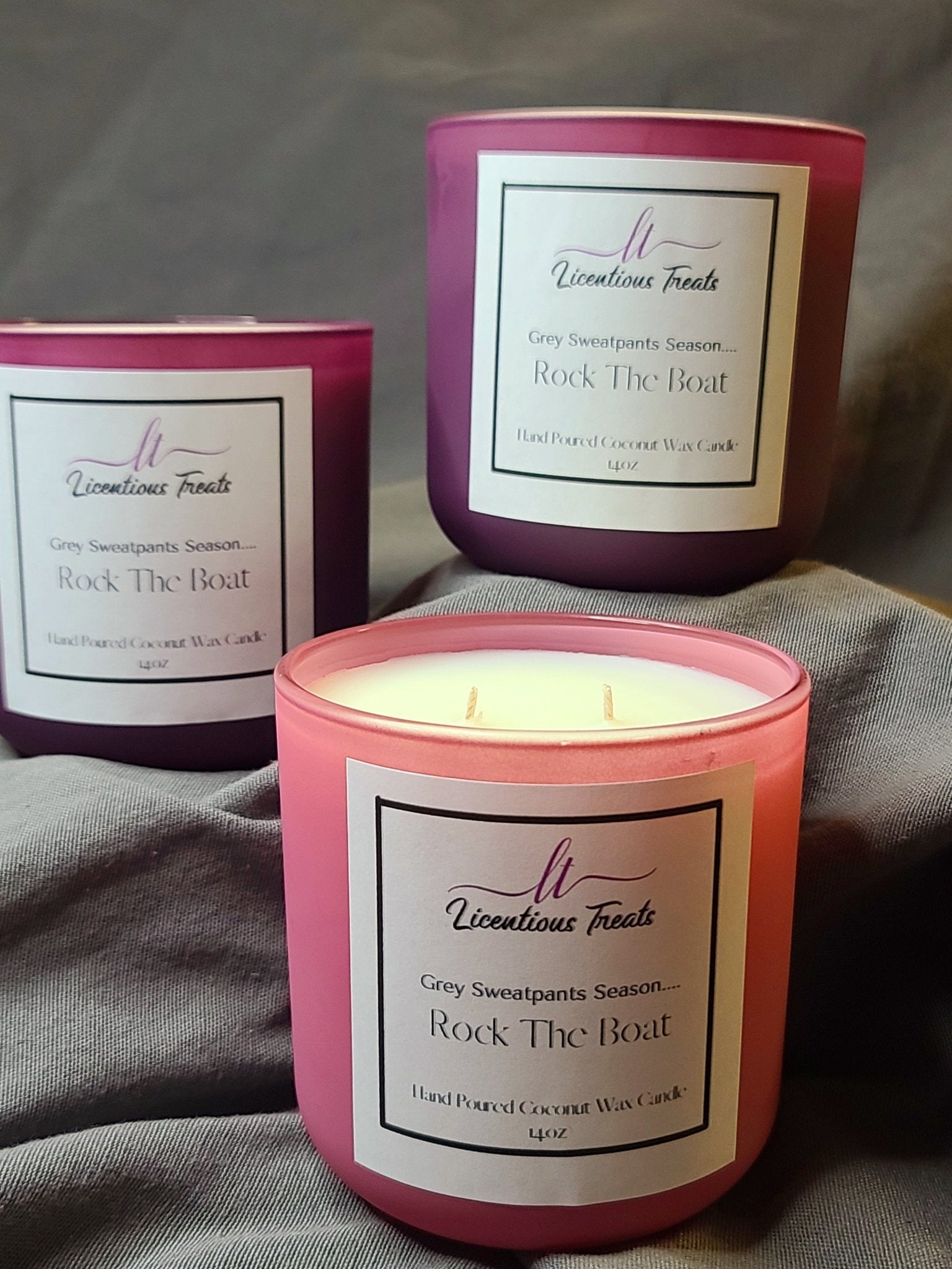 Candles - Rock The Boat 14oz - Licentious TreatsCandles - Rock The Boat 14oz