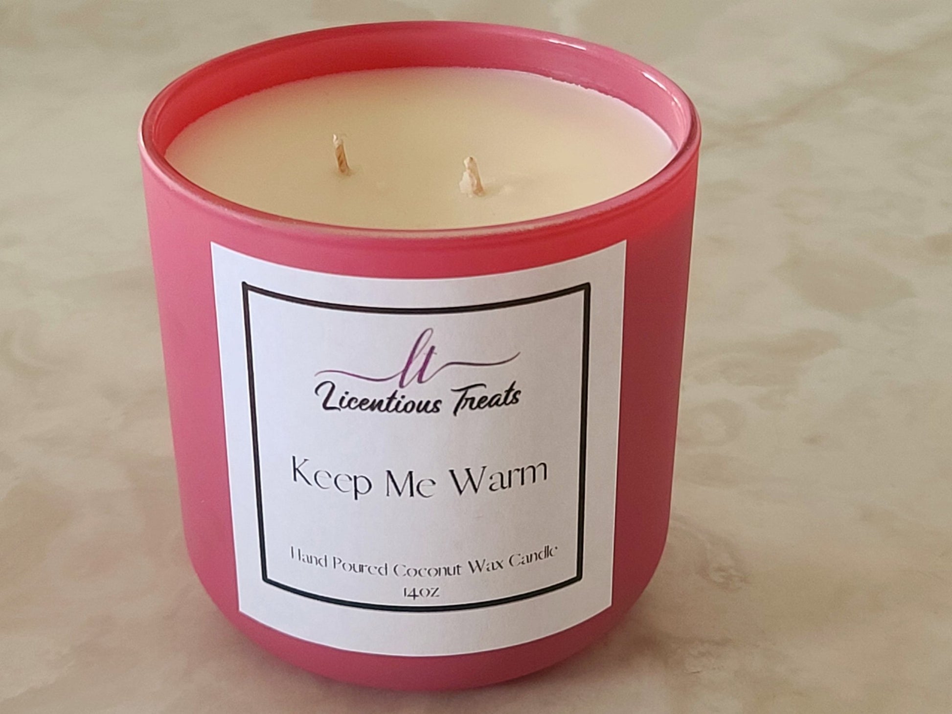 Candles - Keep Me Warm 14oz - Licentious TreatsCandles - Keep Me Warm 14oz