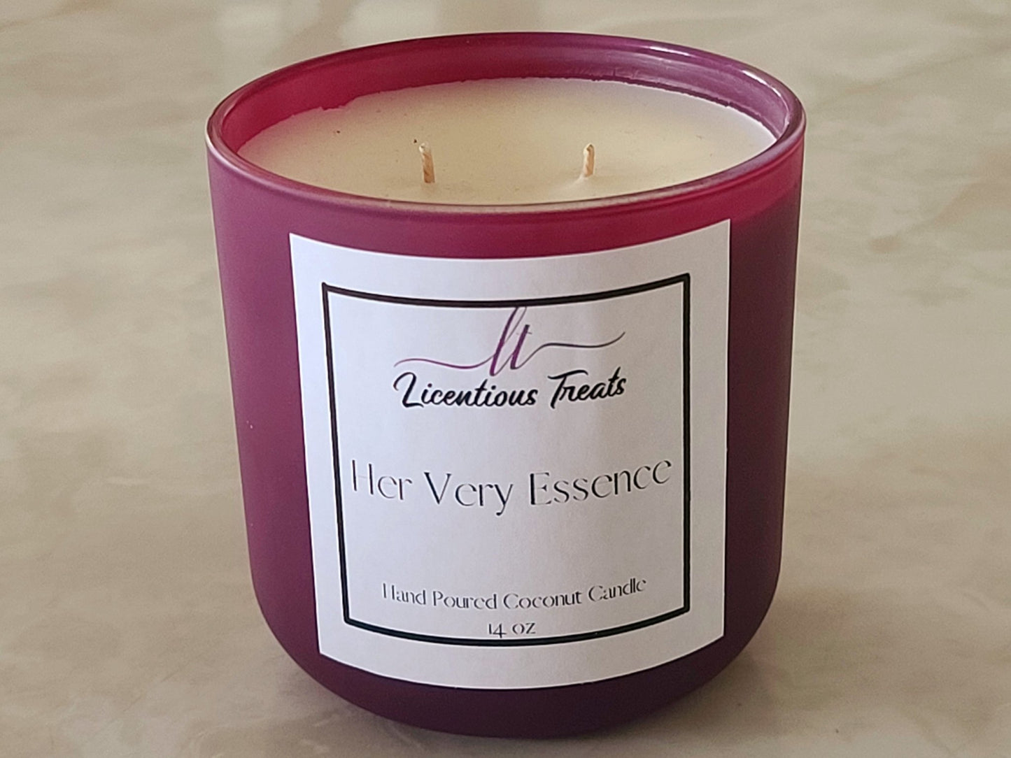 Candles - Her Very Essence 14oz - Licentious TreatsCandles - Her Very Essence 14oz