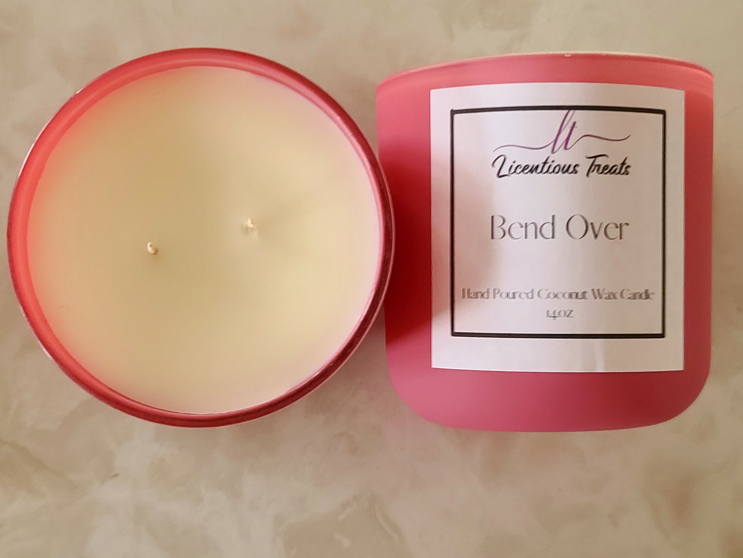Luxury Scented Candle Vanilla Candle Coconut Wax Musk Aroma Candle Woodsy Scented Candle Home Fragrance Bend Over 14oz