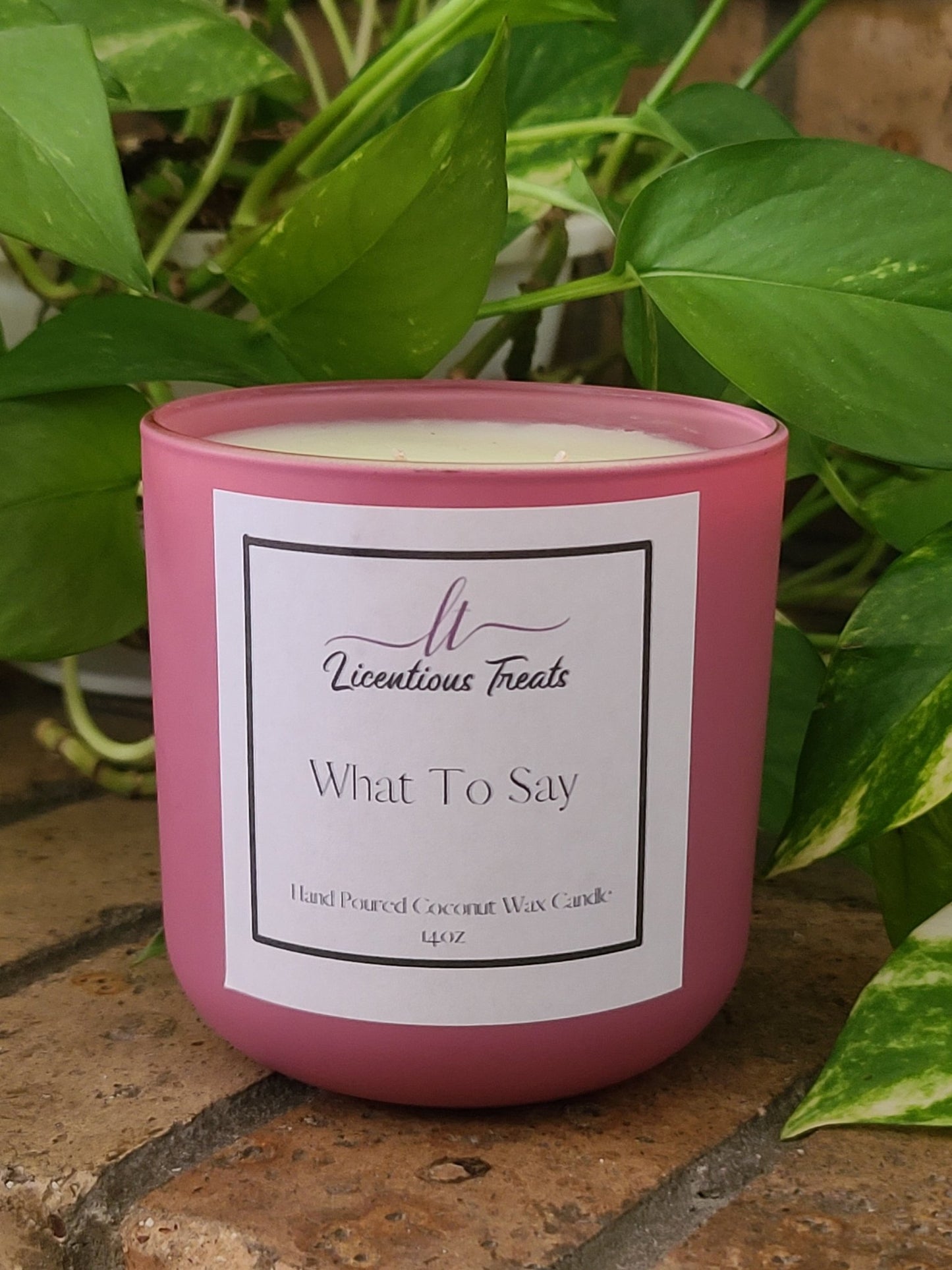Candles - What To Say 14oz - Licentious TreatsCandles - What To Say 14oz