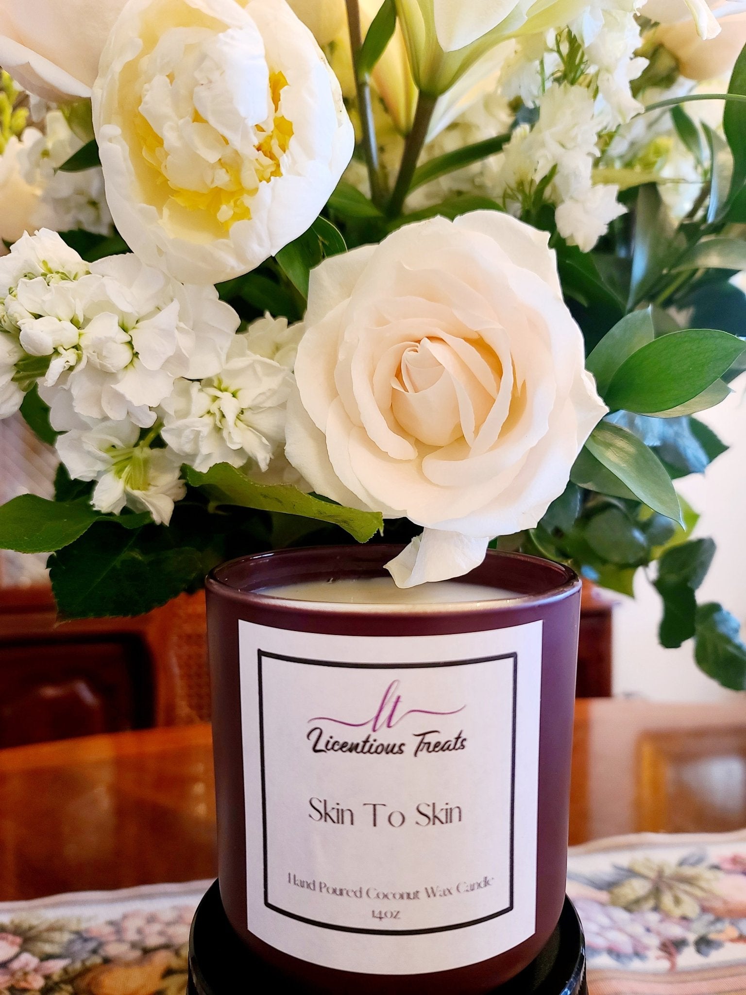 Candles - Skin To Skin 14oz - Licentious TreatsCandles - Skin To Skin 14oz