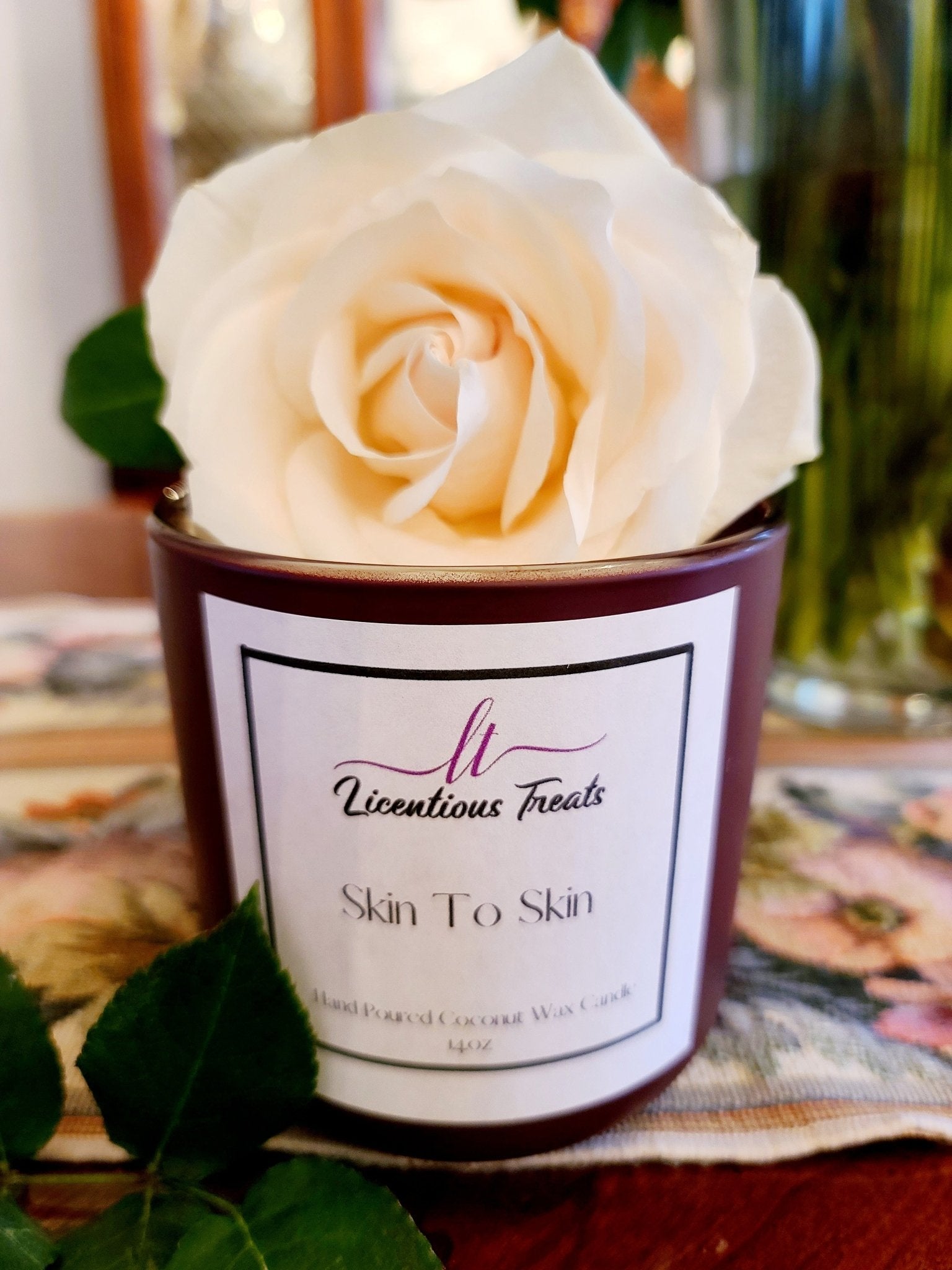 Candles - Skin To Skin 14oz - Licentious TreatsCandles - Skin To Skin 14oz