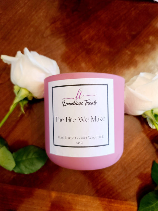 Candles - The Fire We Make 14oz - Licentious TreatsCandles - The Fire We Make 14oz